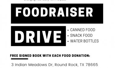 Foodraiser and Book Launch at Open Mic on Feb 3, 2023