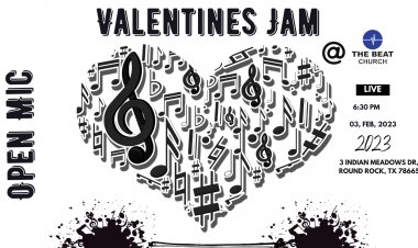 Valentine's Jam - Open Mic Feb 3rd @ The Beat