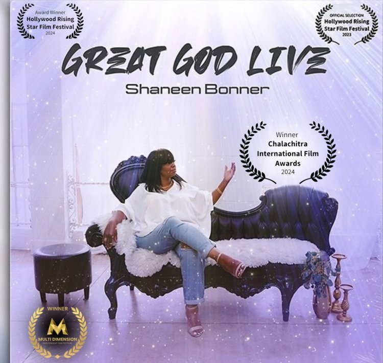 Shaneen Bonner has unveils her Multi-Award Winning Movie Soundtrack Great God Live